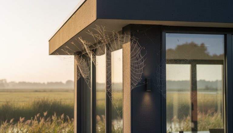 Waarom zijn er zoveel spinnenwebben rondom uw woning in Almere?