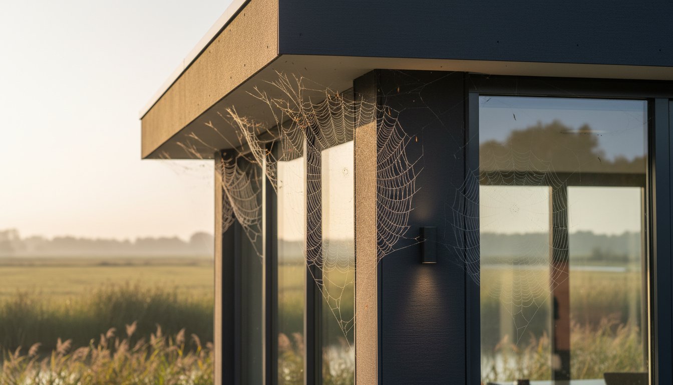 Waarom zijn er zoveel spinnenwebben rondom uw woning in Almere?